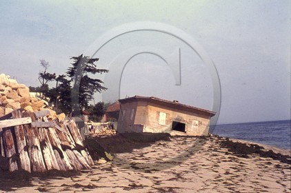 arc 4019 Cap Ferret  Hortense le blockaus camouflé  en 1963 .jpg