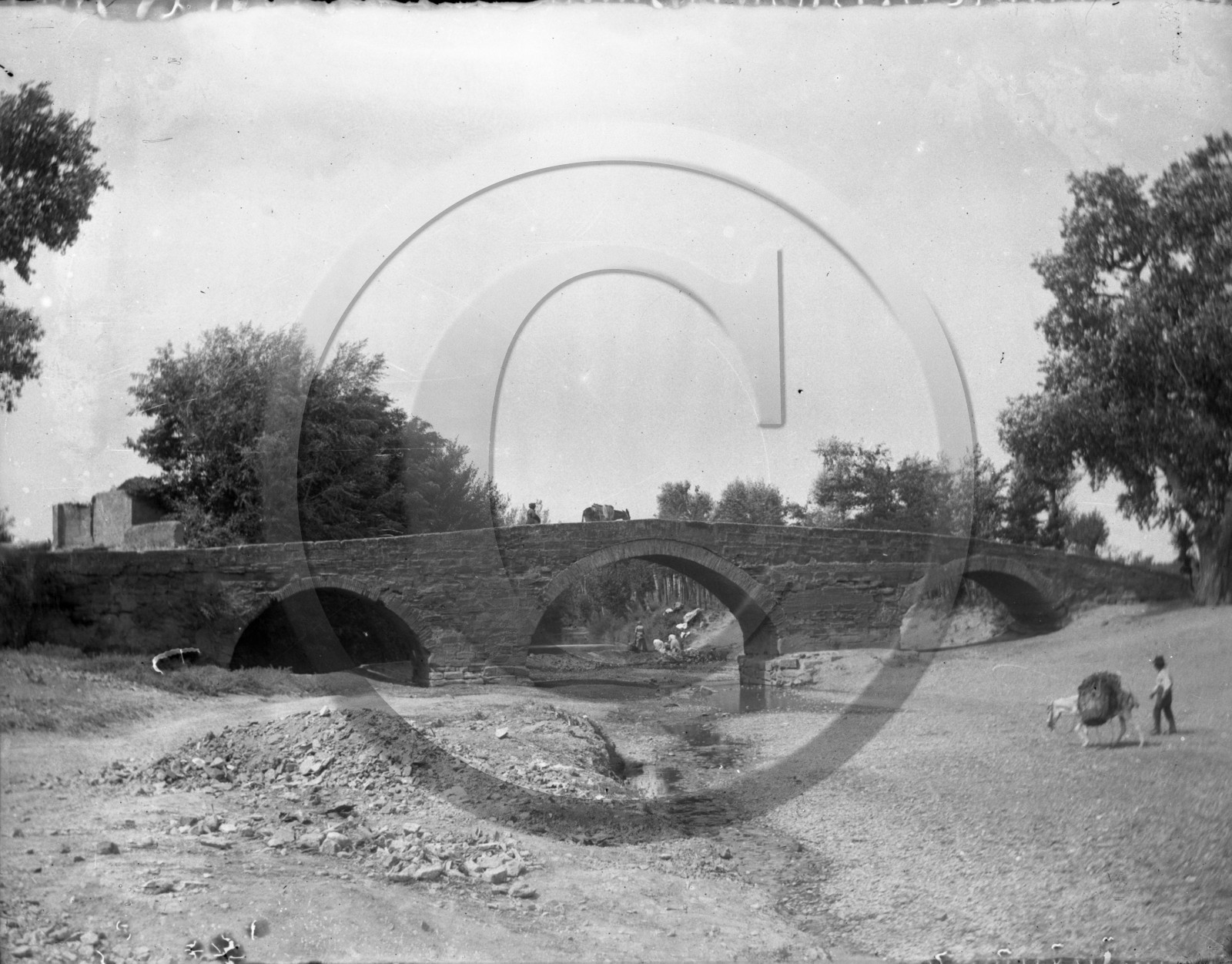 AG 580 pont a trois arches et ane .jpg