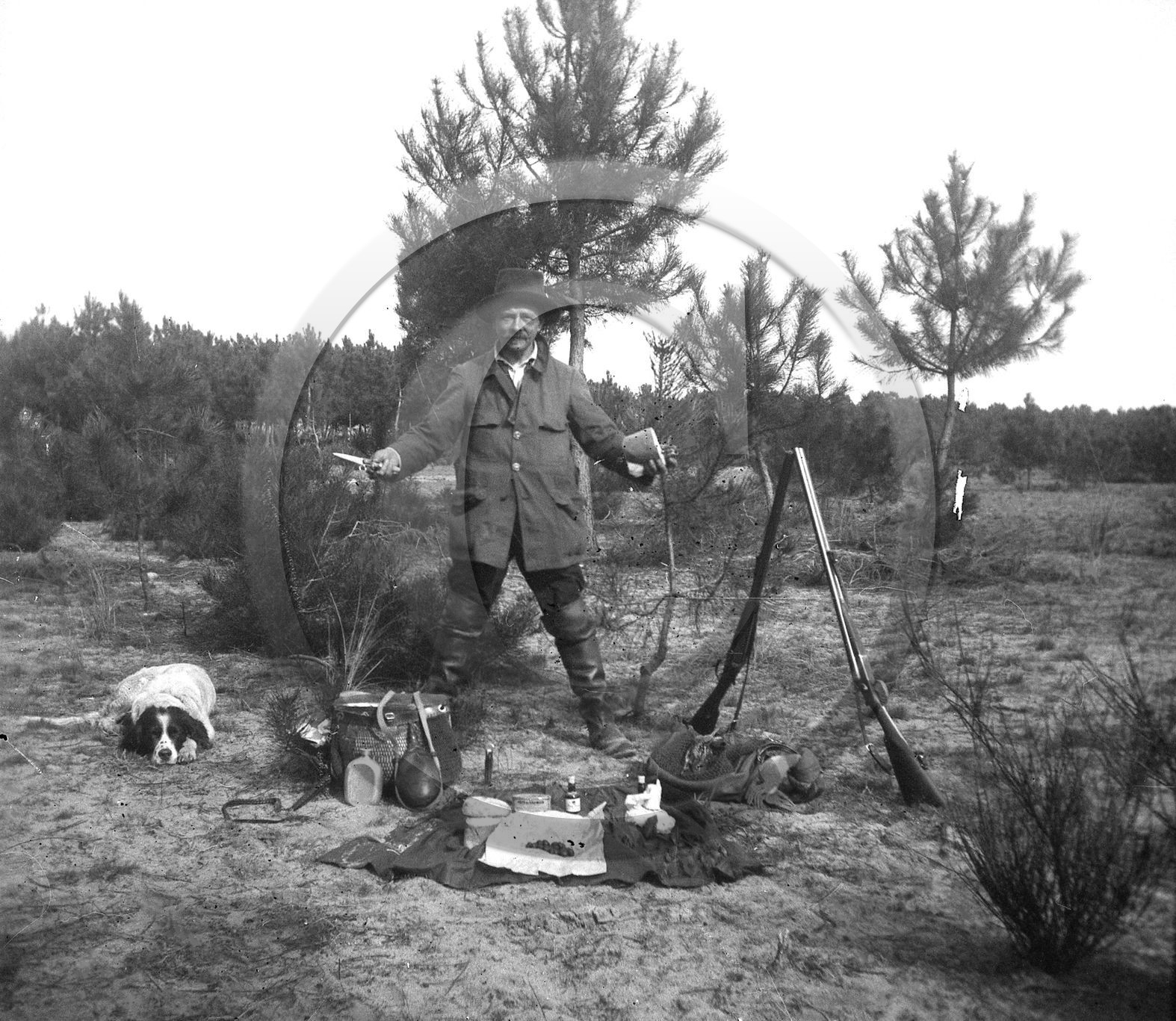 le pic nic du chasseur.jpg