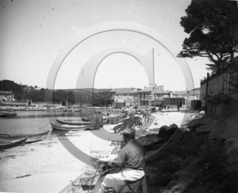 ME 54 peintre d un port de mediterrane .jpg